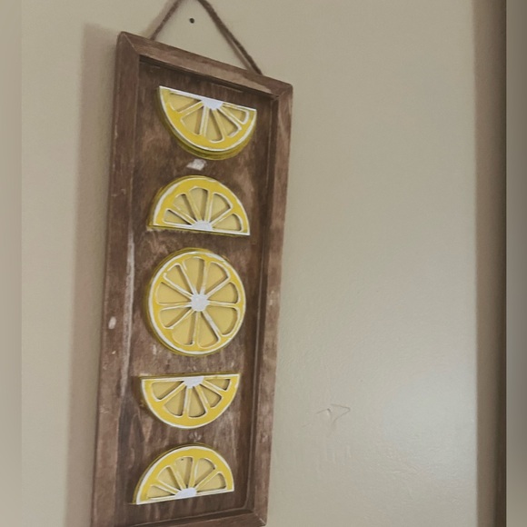 Other - Lemon wall plaque